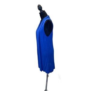 Joseph A Sleeveless Knit Sweater Vest Size XL Royal Blue Versatile Stylish